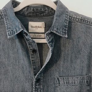 Goodfellow men’s jean shirt